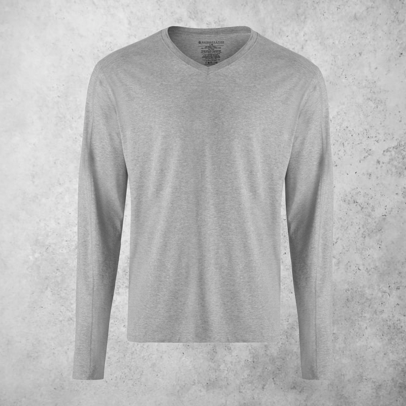 2SOFT™ Long Sleeve V-Neck T-Shirt