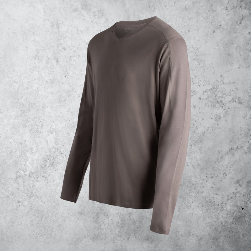 2SOFT™ Long Sleeve V-Neck T-Shirt